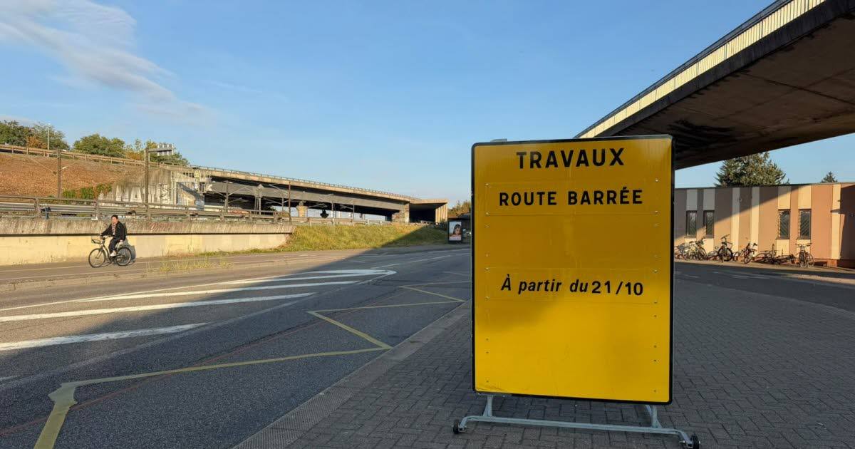 Illustration : Travaux sur la route du Général-de-Gaulle à Schiltigheim : rues perturbées du 21 au 23 octobre