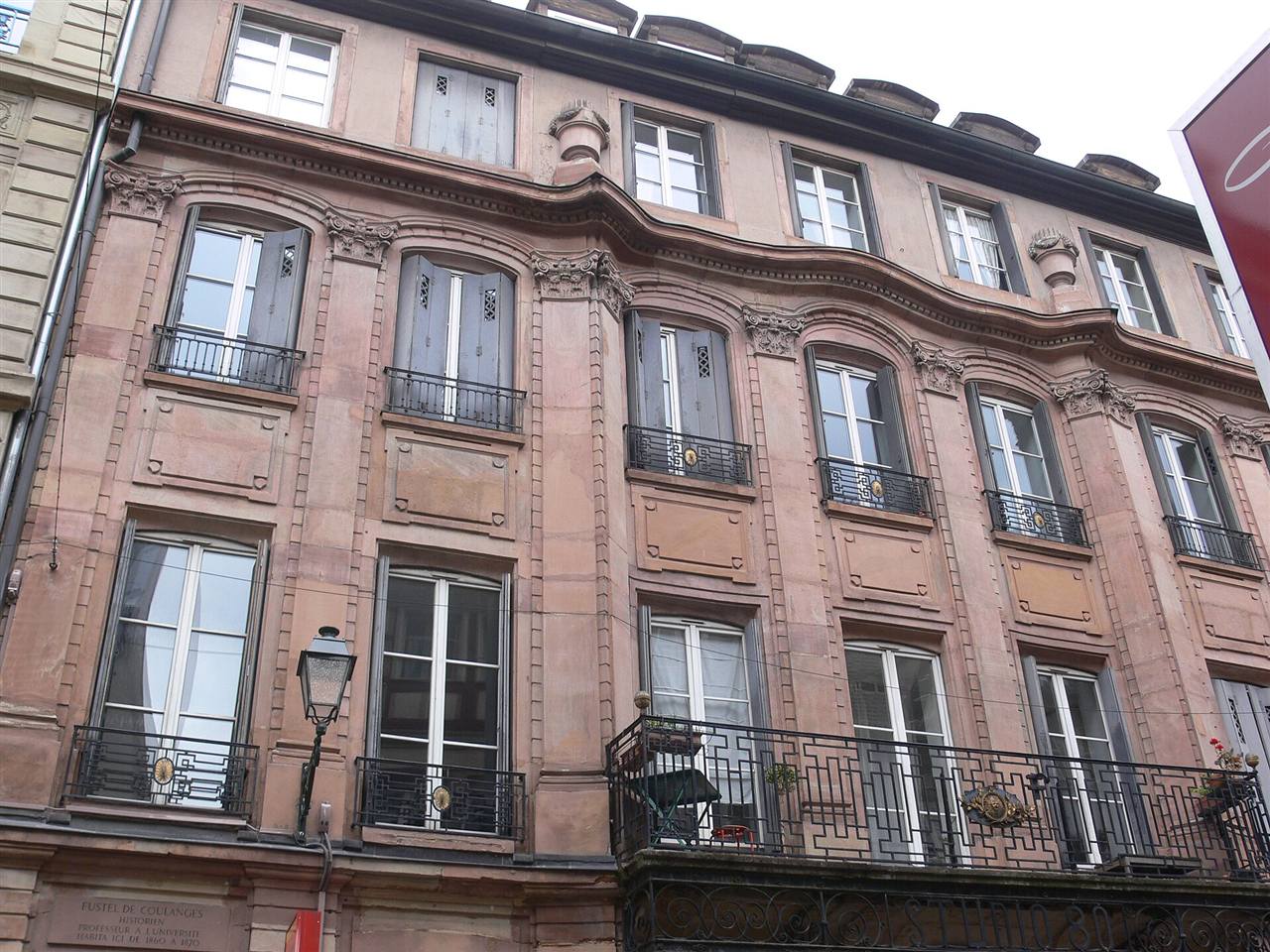 Strasbourg – 79 Grand'rue – maison natale de Fustel de Coulanges
